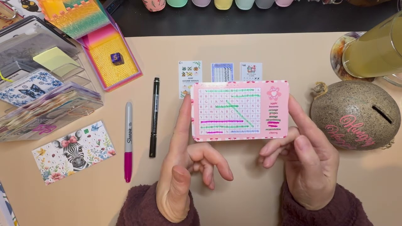 This weeks cash stuffing, £420 towards household, mini's, and this weeks Coincaster Roll.