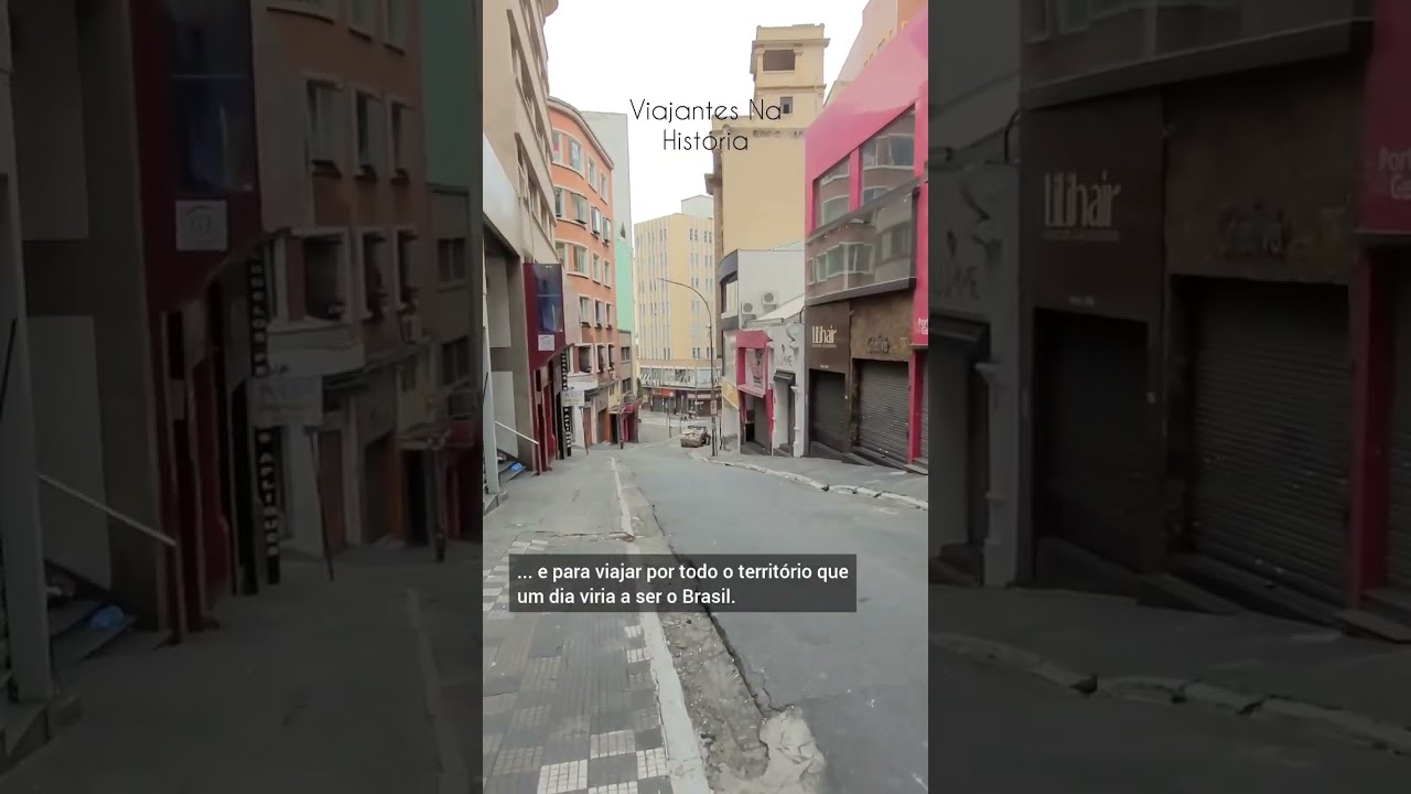 A rua mais antiga de S&atilde;o Paulo | Voc&ecirc; conhece?