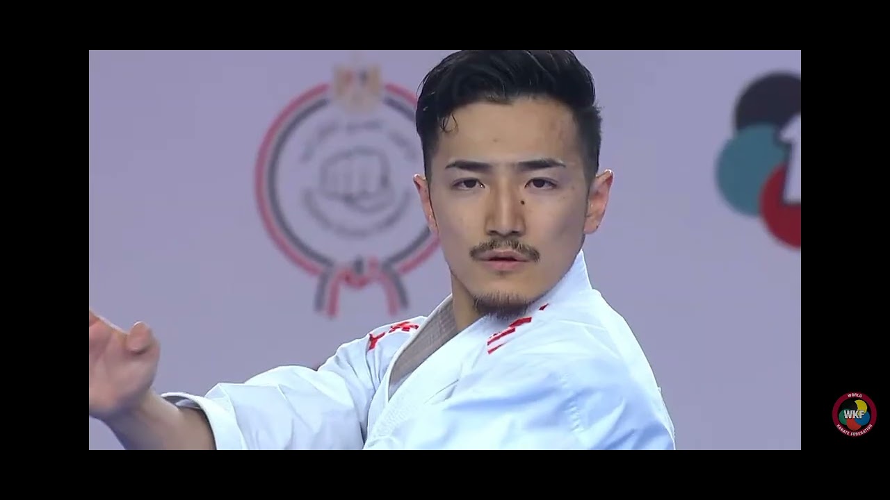 bronze medal winner kazumasa moto Cairo 2023 , gojushiho sho