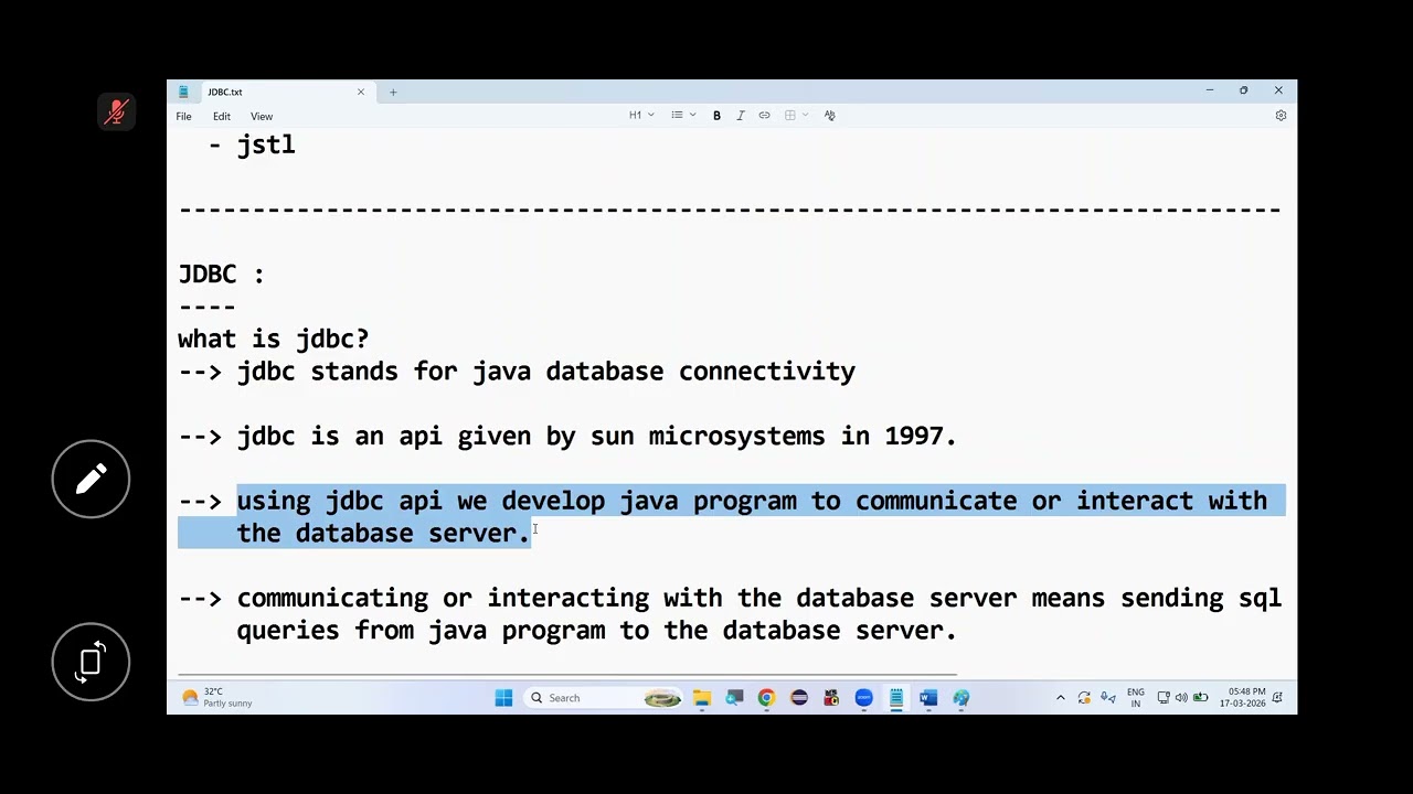 Advance Java Introduction and JDBC introduction