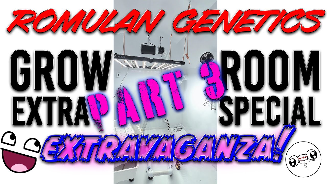 Romulan Genetics - New Grow Room Build Part 3