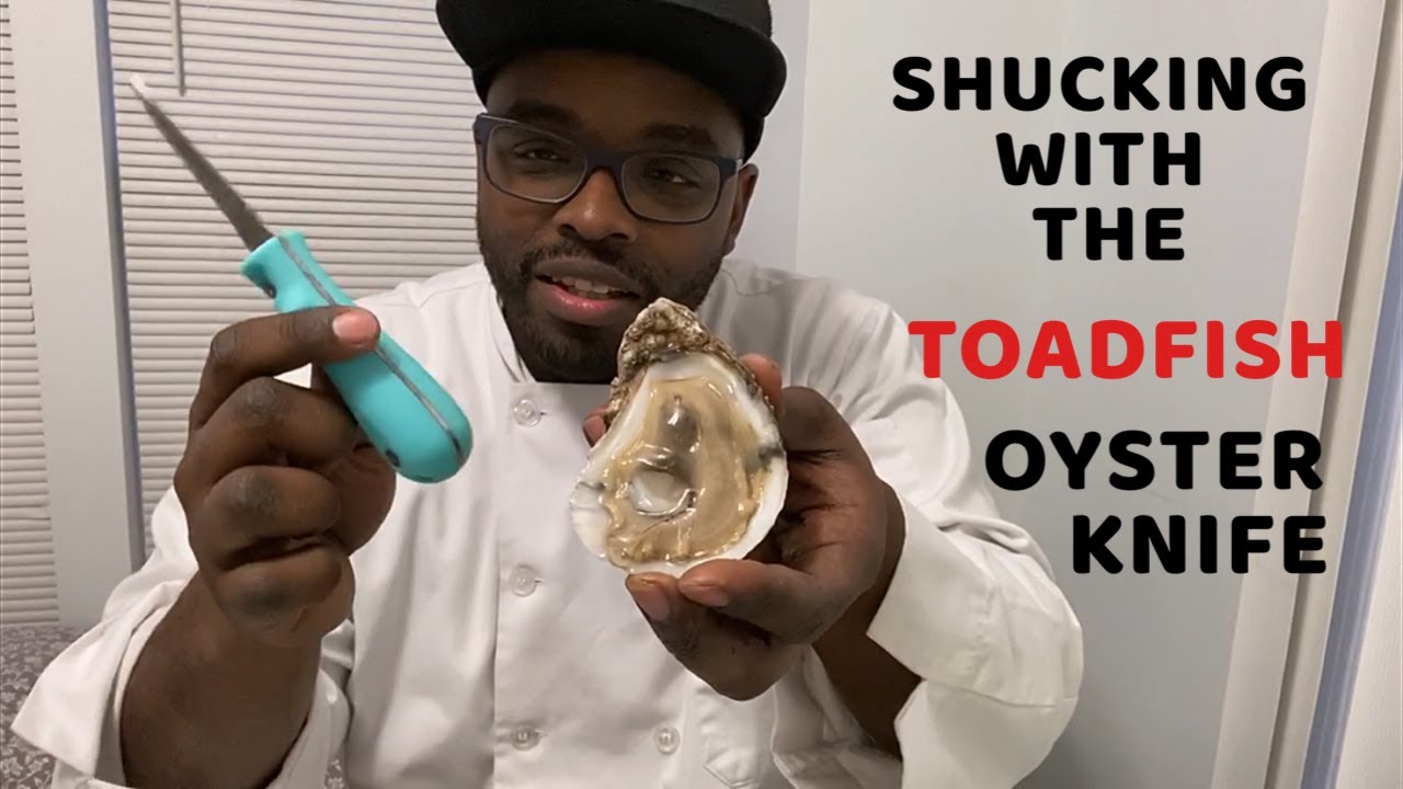 How To Open An Oyster With Toadfish Oyster Knife by Gardner Douglas 