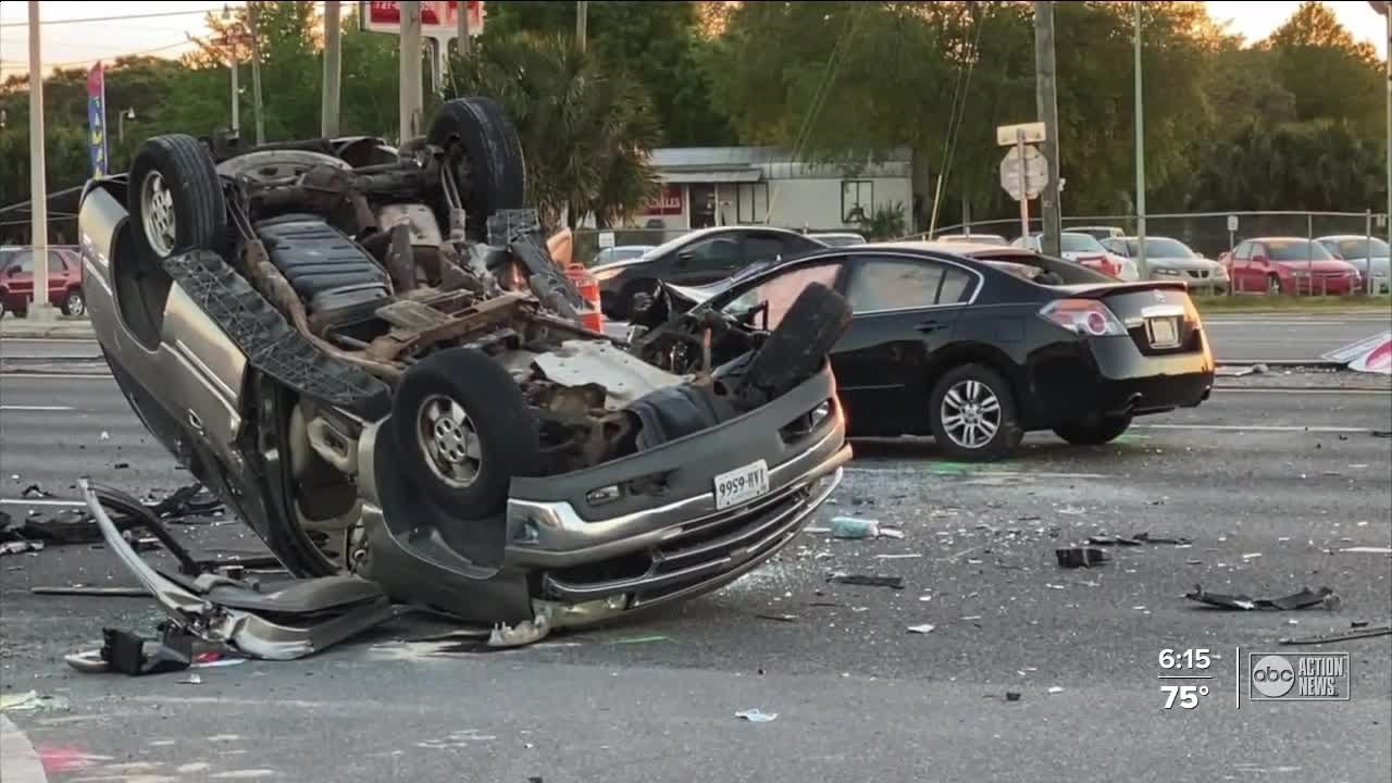 Fatal crashes spike in Tampa Bay in first half of 2021