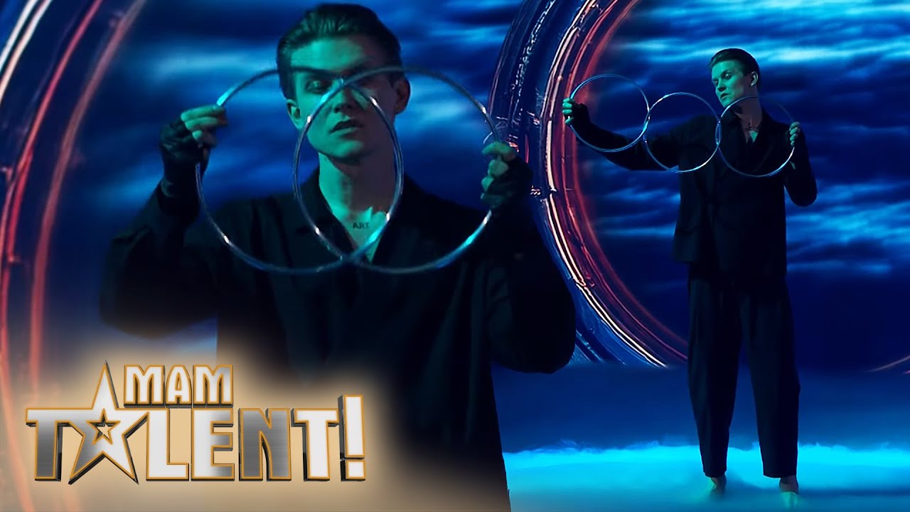 Dawid Świstek zadziwił publiczność! Jak on to robi?! | Mam Talent