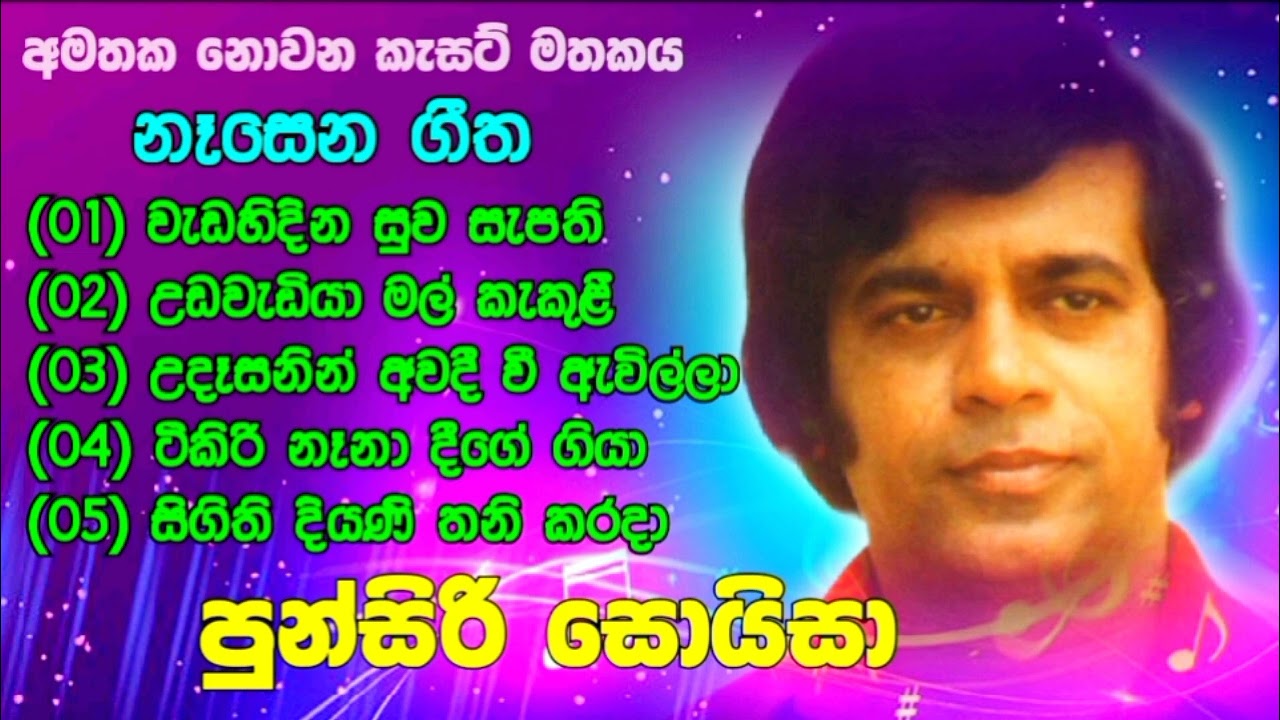 පුන්සිරි සොයිසා  Oreginal musical Sounds || Punsiri Soysa Oreginal Old Songs 🇱🇰✨😘
