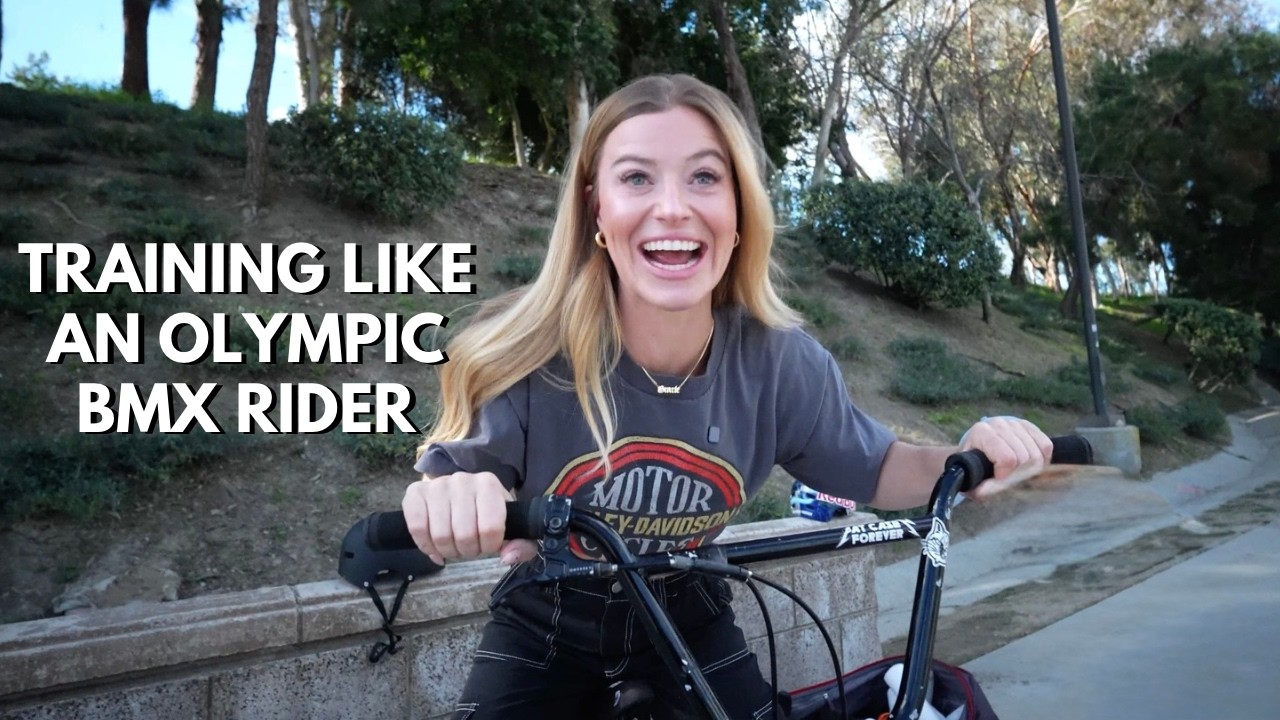 Попытка покататься на BMX