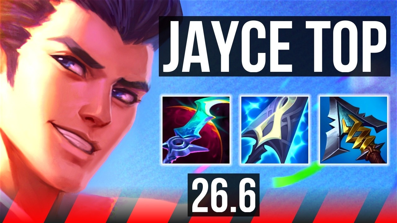 JAYCE vs DARIUS (TOP) | Good KDA: 14/1/10 | EUW Master | 26.6