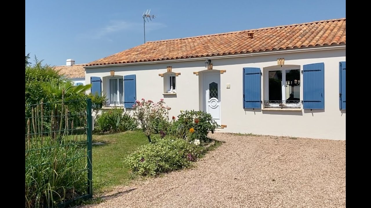 Vendée, Saint-Révérend maison 4 chambres + superbe terrain, un air de campagne à 10 mn des plages