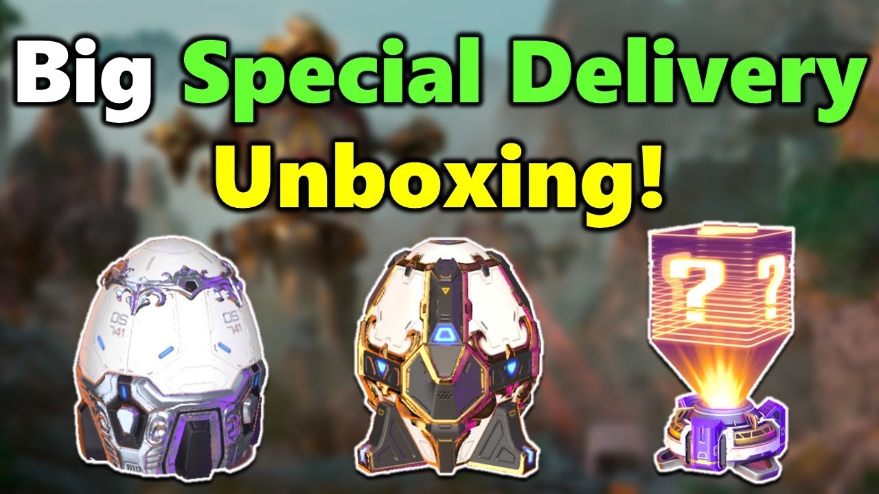 Big Special Delivery Box Opening! | War Robots Unboxing