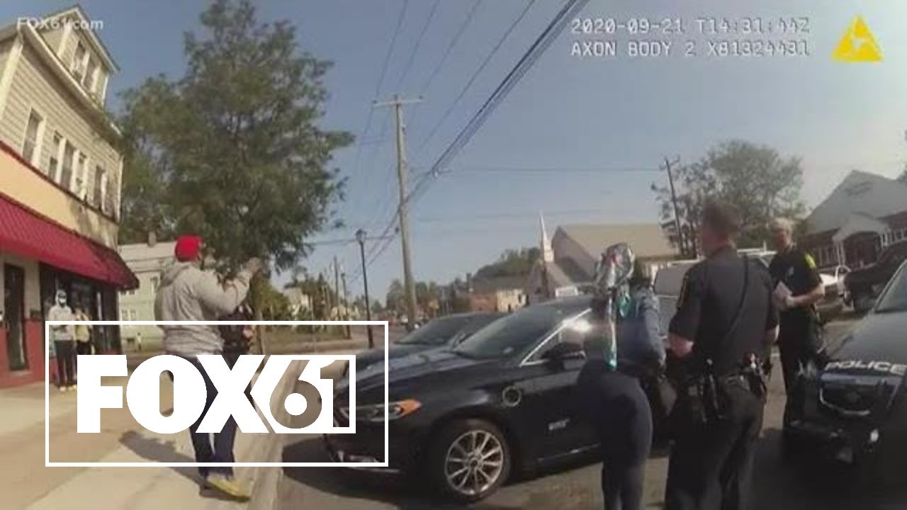 Hartford Police release body camera video of Blue Hills Avenue incident