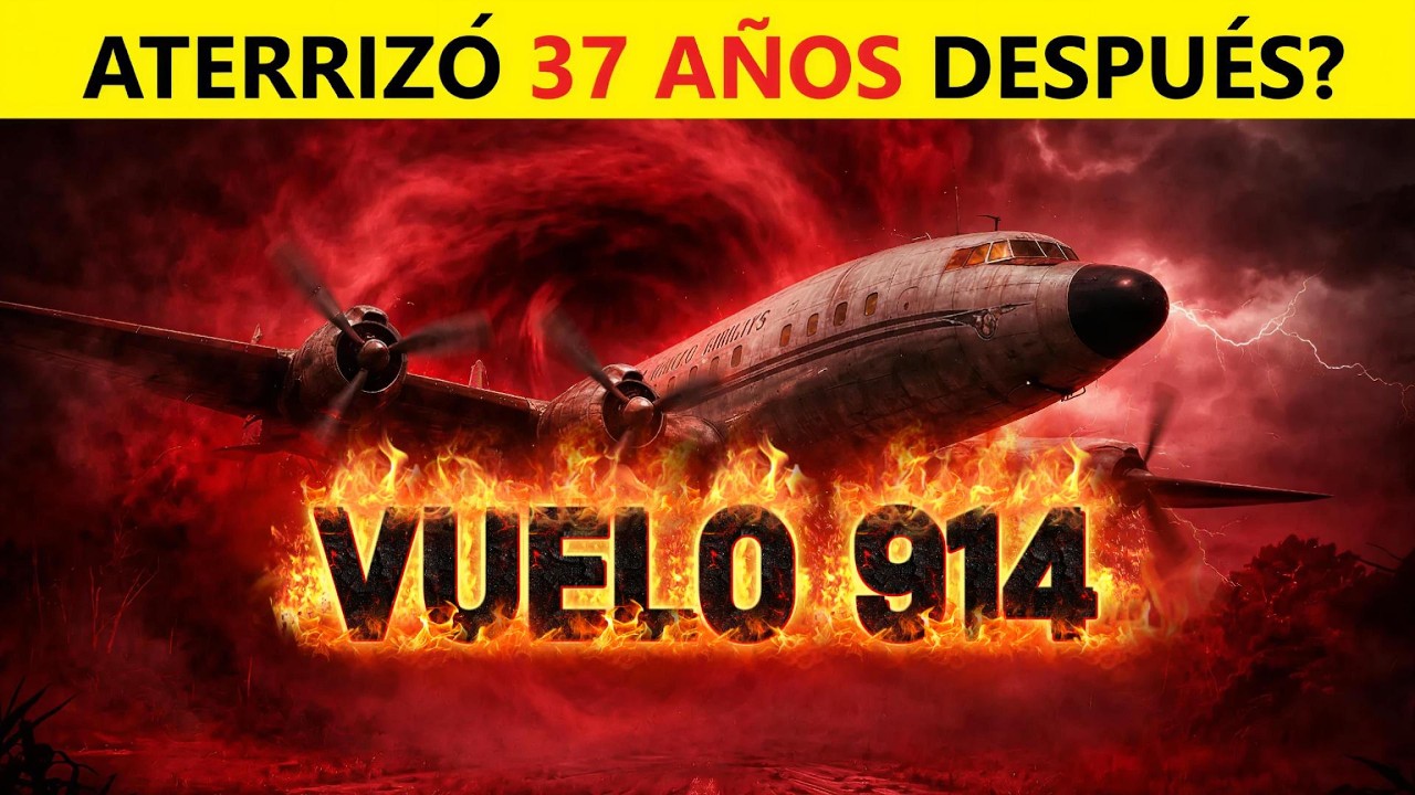 El Avión que Desapareció y Volvió a Aterrizar 37 Años Después…  | El Misterio del Vuelo 914