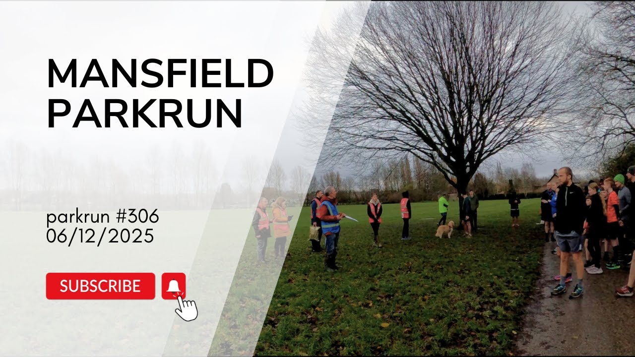 Mansfield parkrun. 