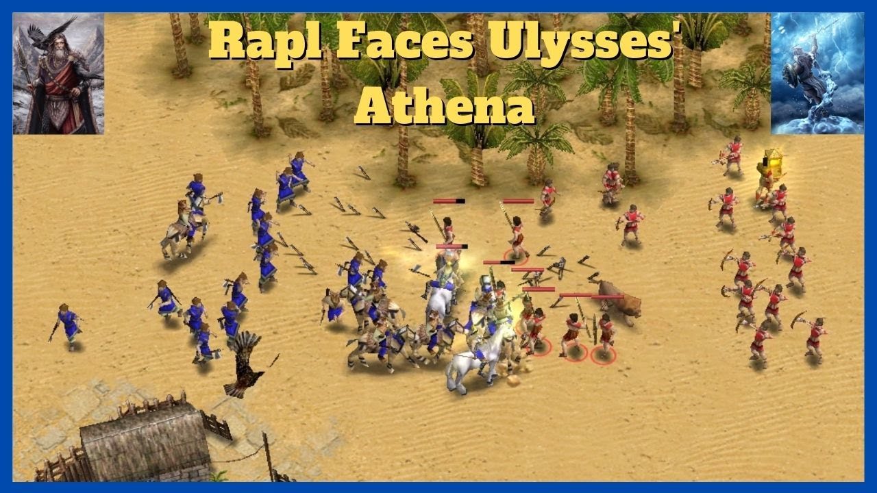 Rapl (Odin) vs Ulysses (Zeus) - Game 1#aom #ageofempires