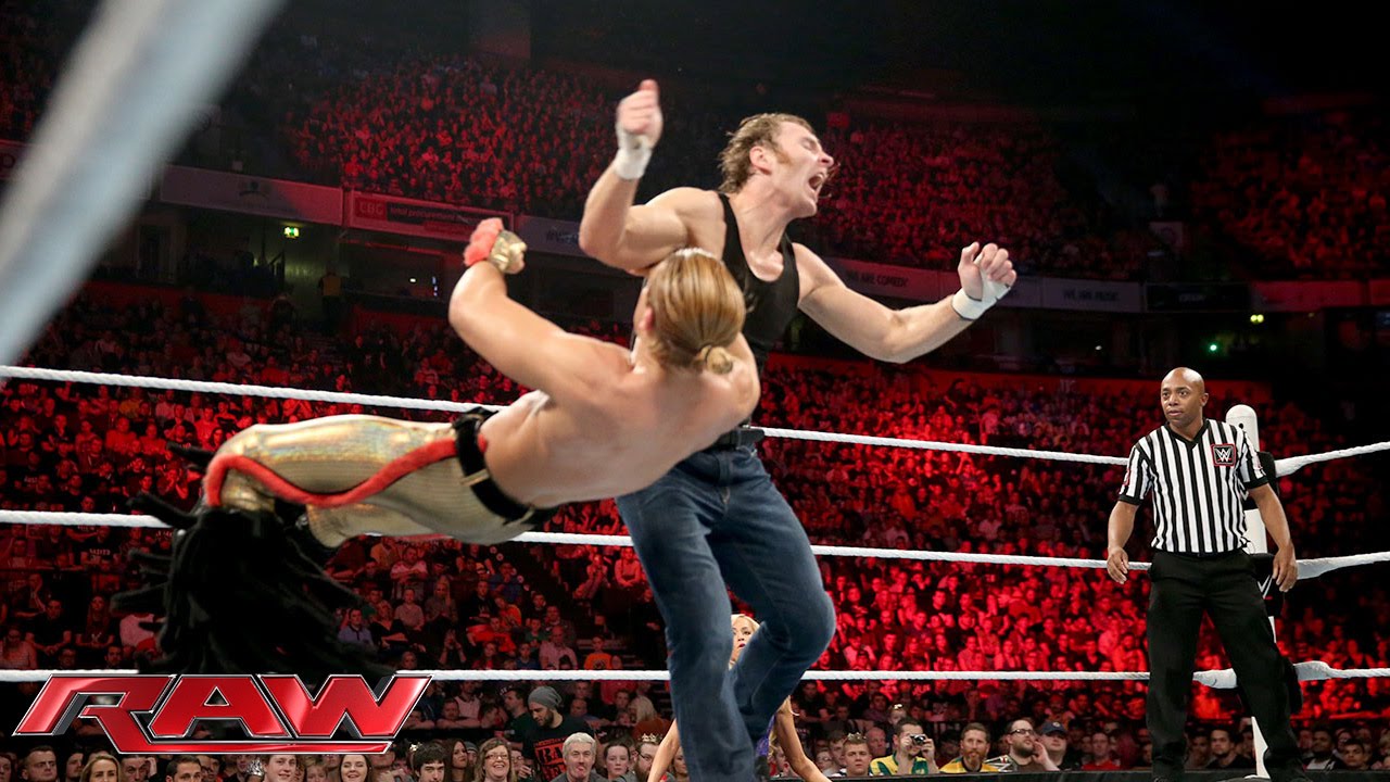 Dean Ambrose vs. Tyler Breeze - WWE World Heavyweight Championship Tournament: Raw, Nov. 9, 2015