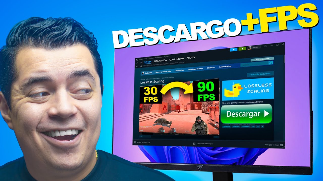 DUPLICA FPS EN CUALQUIER JUEGO DESCARGANDO ESTO *ES REAL*