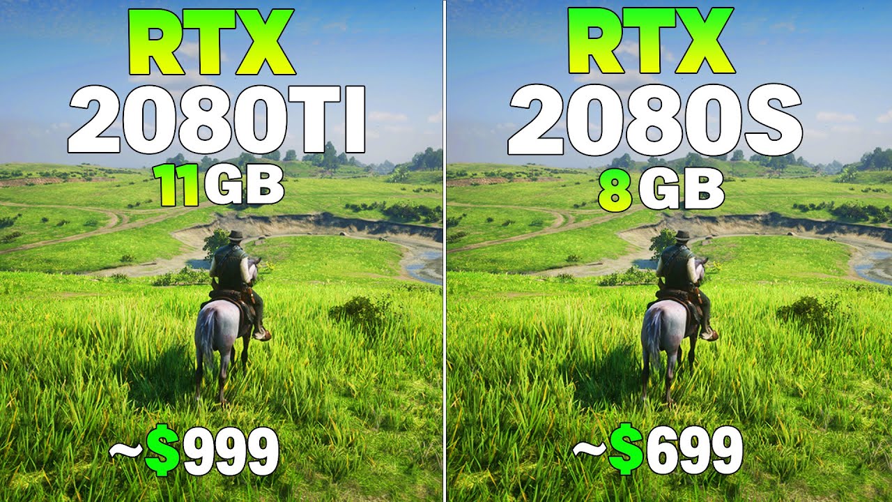 RTX 2080 Tİ vs RTX 2080 Super - Test in 8 Games