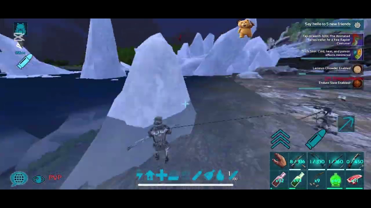 Ark Mobile pvp no raid İM BEST AMK