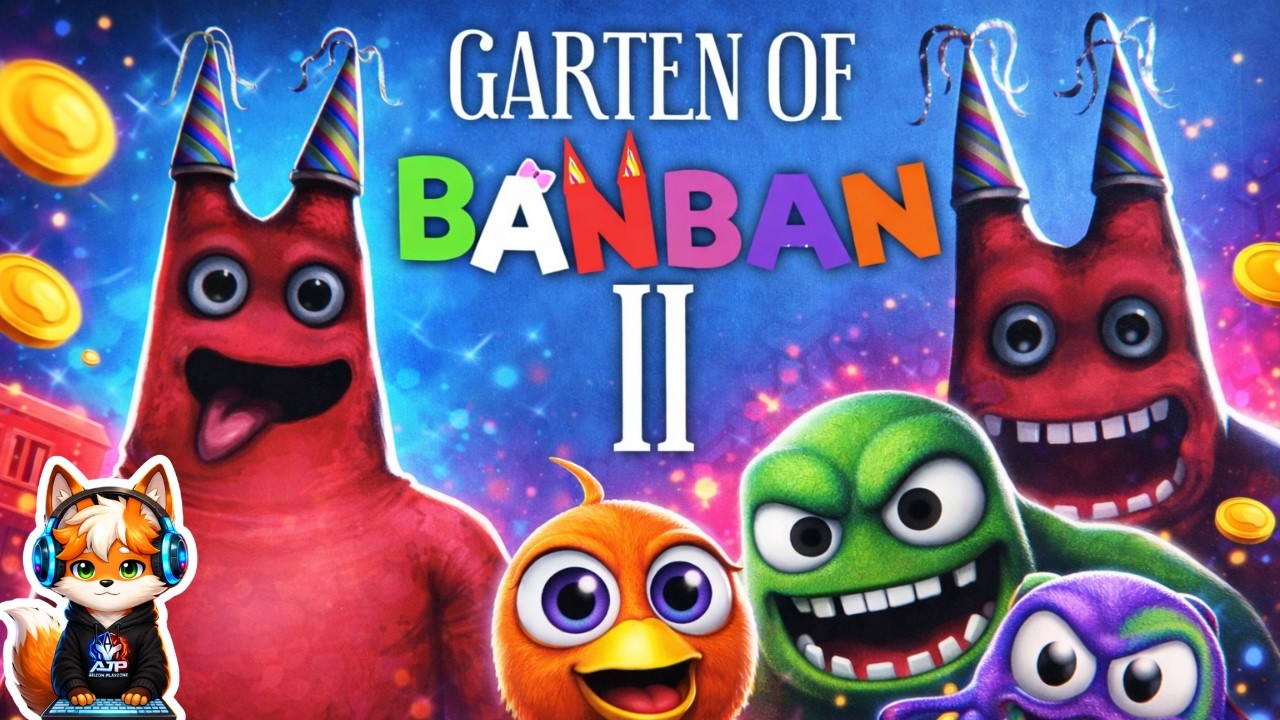 🔴LIVE  GARTEN OF BANBAN CHAPTER 2 – Turun ke Lantai Bawah yang Lebih Seram!