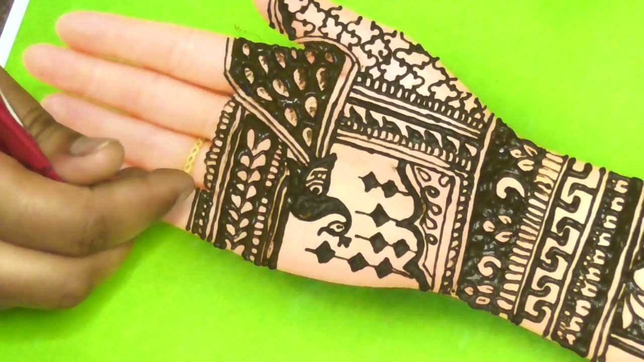Easy Front Hand Mehndi Design 2026 | Latest Arabic Mehndi Step by Step