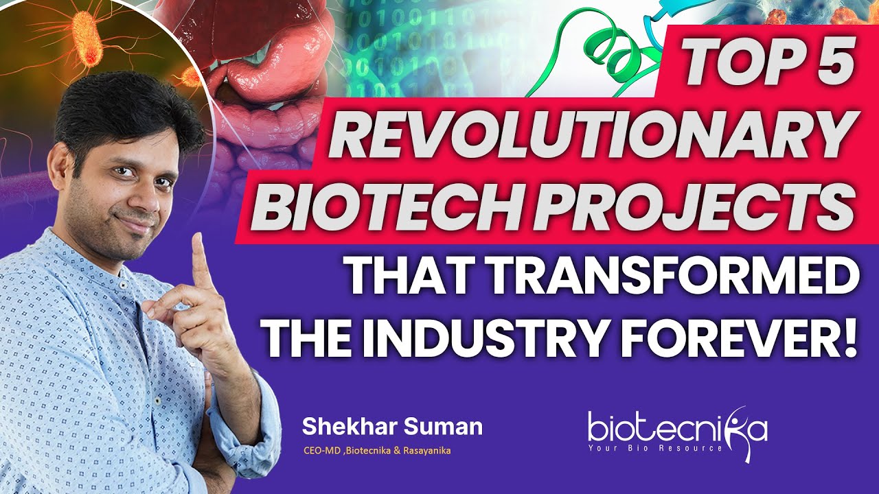 Top 5 Groundbreaking Biotech Projects That Transformed the Industry Forever! #biology #project #new