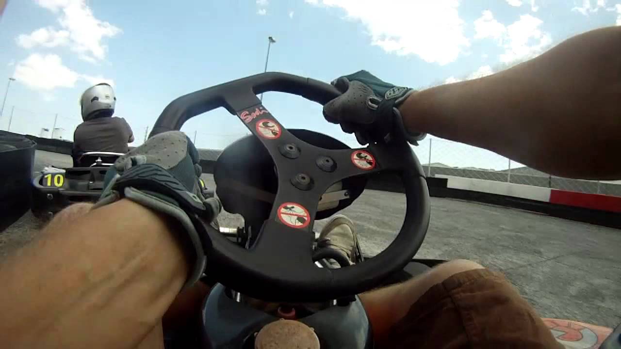 Karting Race...from 10th to 1!!! - GoPro HD Chest Mount