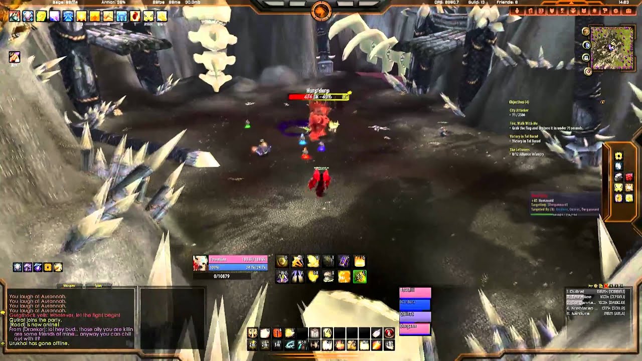 ★ WoW Gameplay - PvP: Crucible of Carnage! - Prot Paladin World PvP, ft. Towelliee - TGN