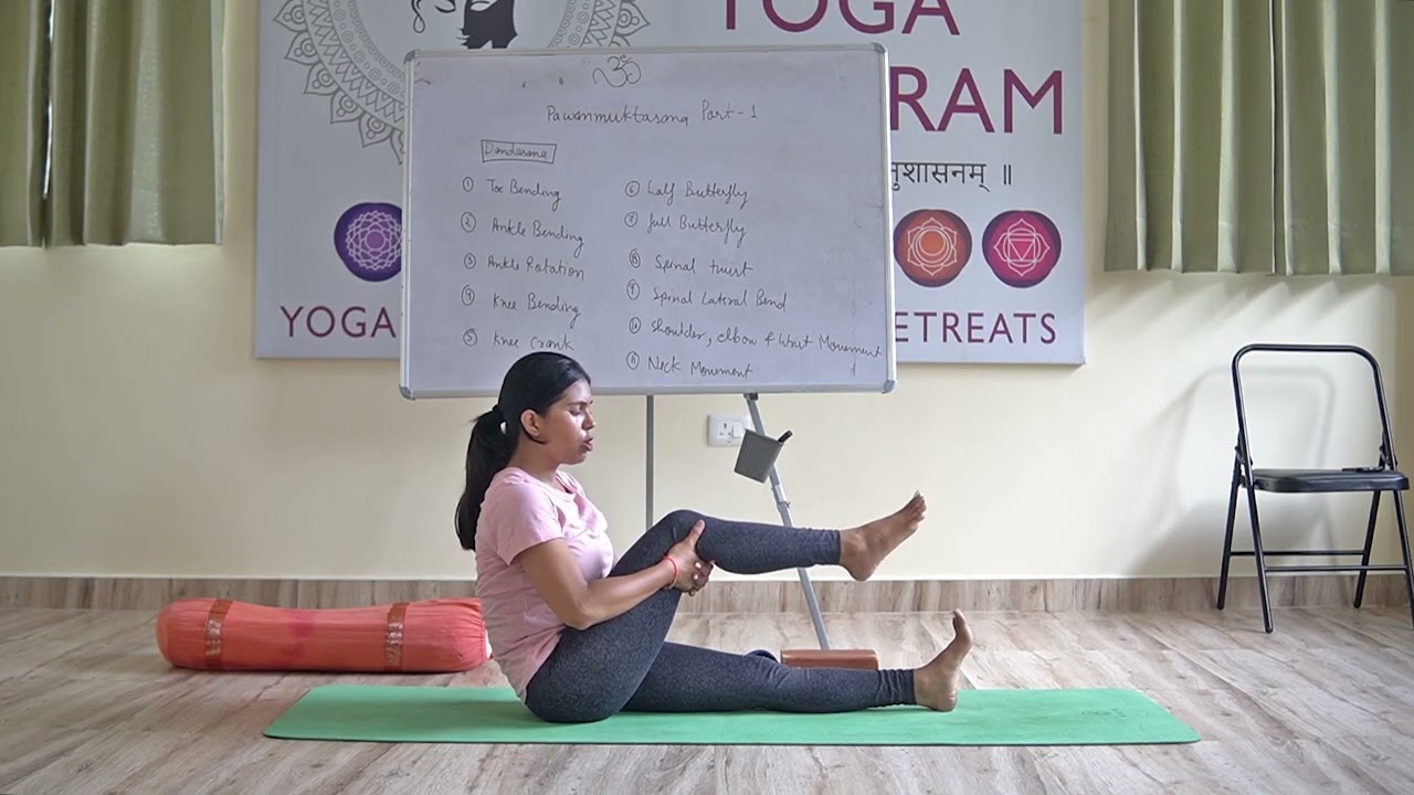 How to Do Pawanmuktasana Series 1 from Hatha Yoga: Yoga Practice for absolute Beginners.