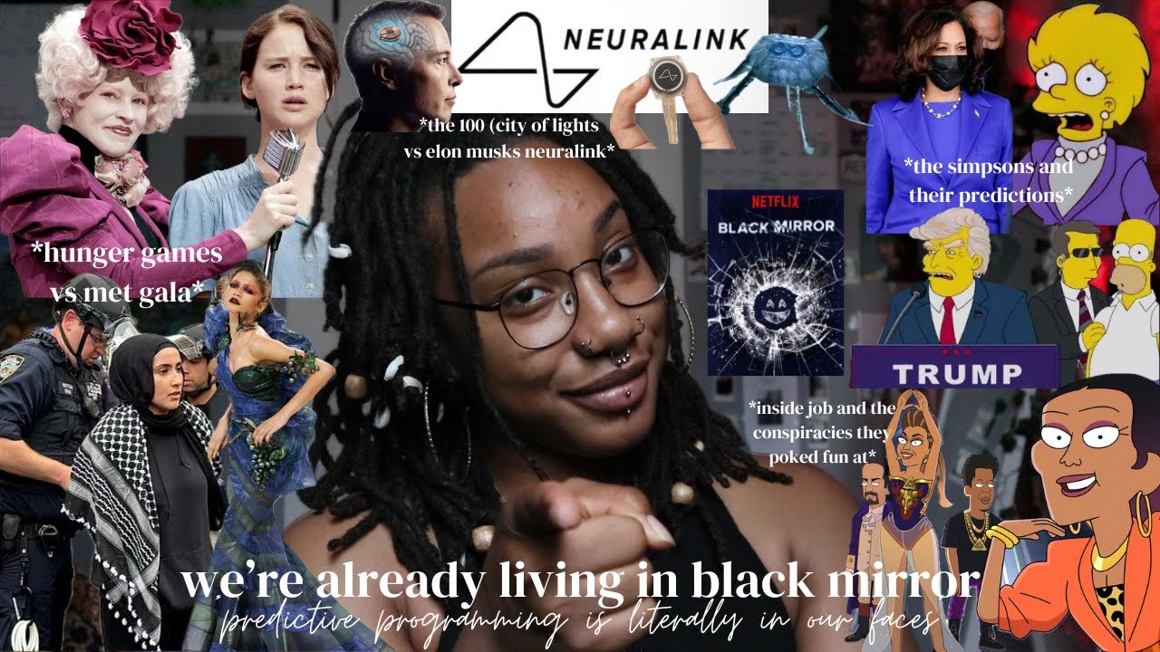 were already living in black mirror *predictive programming is literally in our face*