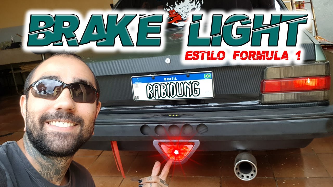 COMO INSTALAR LUZ DE NEBLINA NO CHEVETTE - BRAKE LIGHT (FORMULA 1)