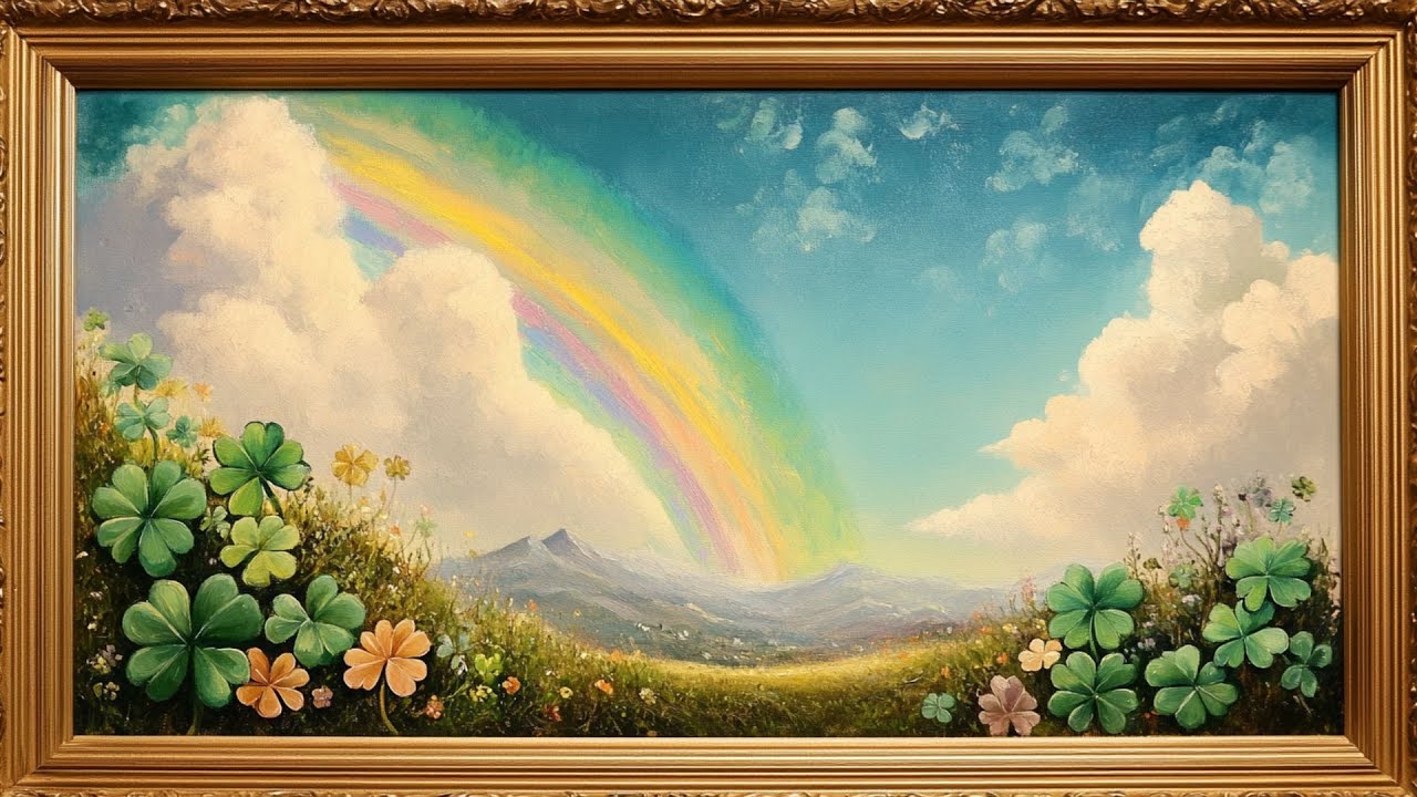 St. Patrick&rsquo;s Day TV Art & Ambience | Celebrate the Luck of the Irish! 🍀🎨