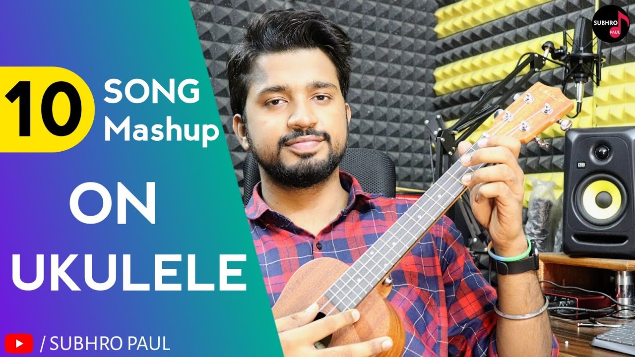 Easy 3 Chords 10 Bollywood Songs On Ukulele Mashup | Ukulele Tutorial For Beginners 2022 | Subhro P
