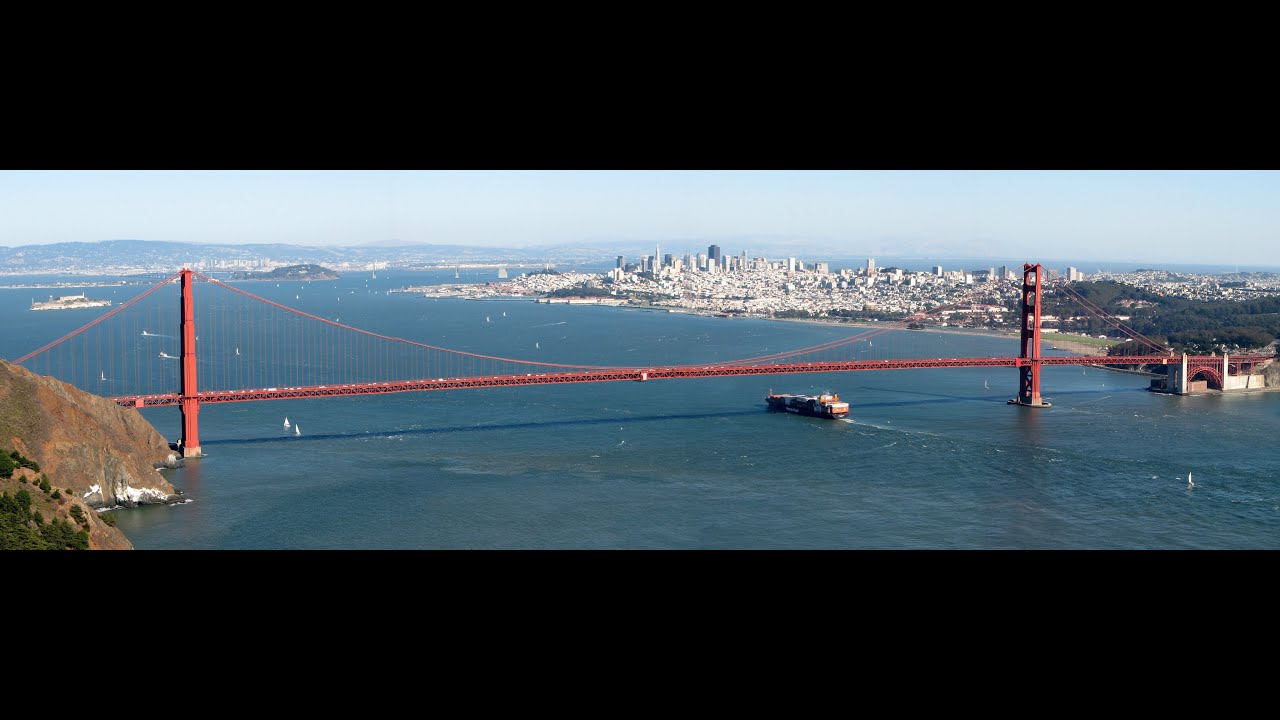 Golden Gate Bridge in San Francisco walk the Embarcadero to Pier 39, Aquatic Park, Fort Mason Center
