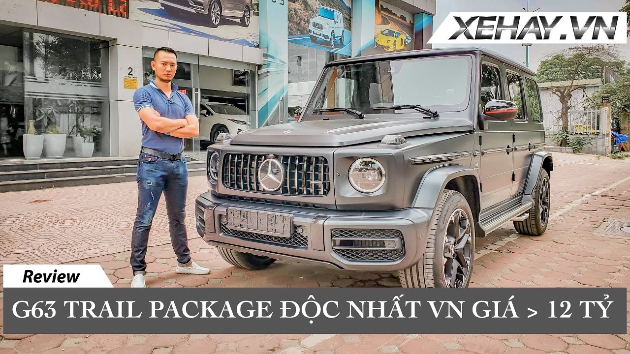 Tr&ecirc;n 12 tỷ chiếc G63 Trail Package độc nhất Việt Nam |XEHAY.VN|