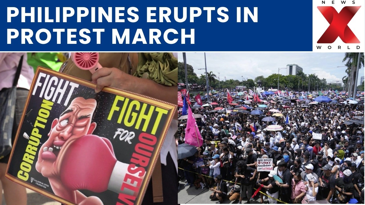 Philippines Demonstrators Demand Justice And Accountability In Massive Anti-Corruption Protest |NXW