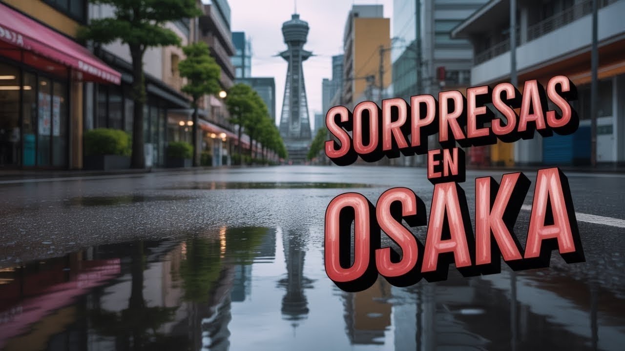 🏨 HOTEL por 36€ y llegada a OSAKA bajo la lluvia 🇯🇵 | Japón 2025 Día 1/16