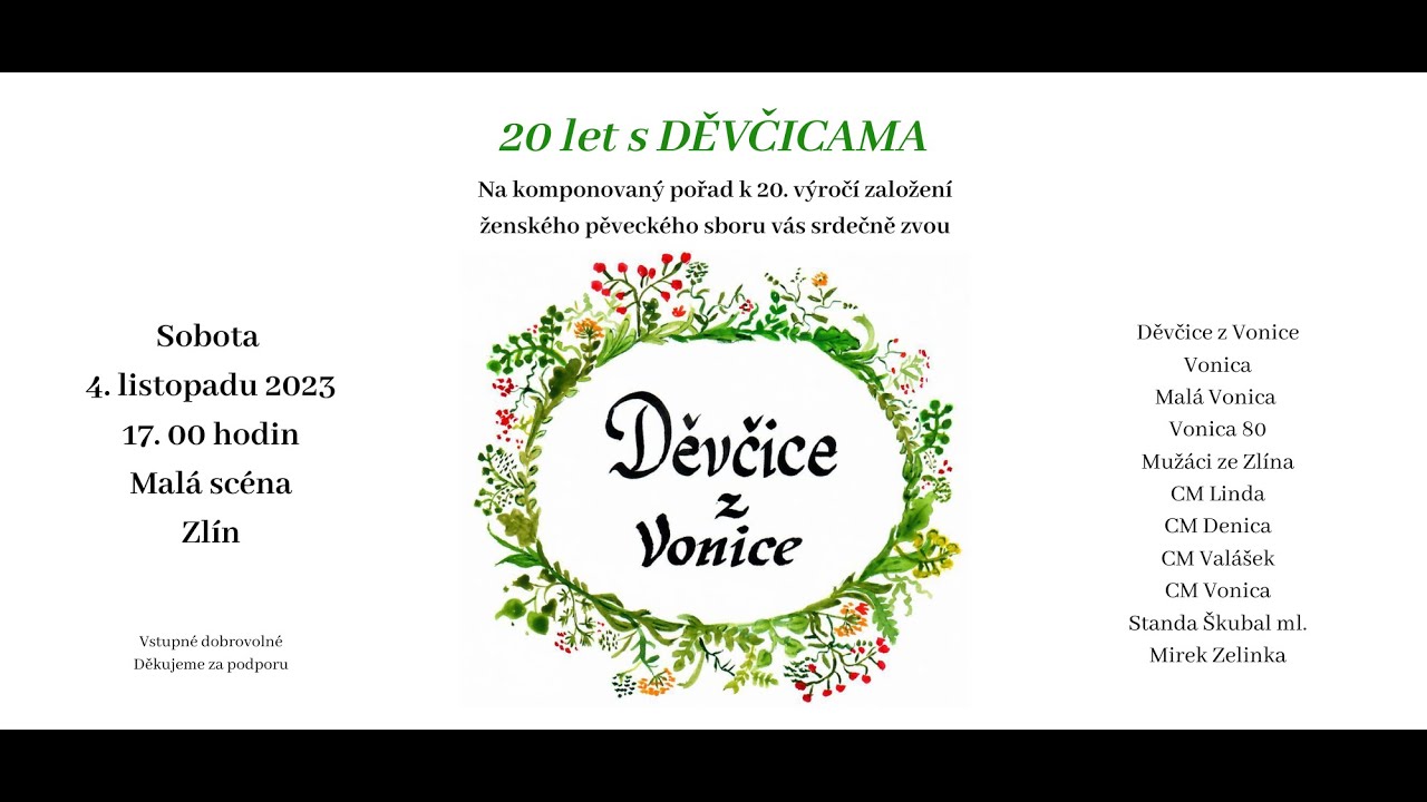 Děvčice z Vonice 20 let
