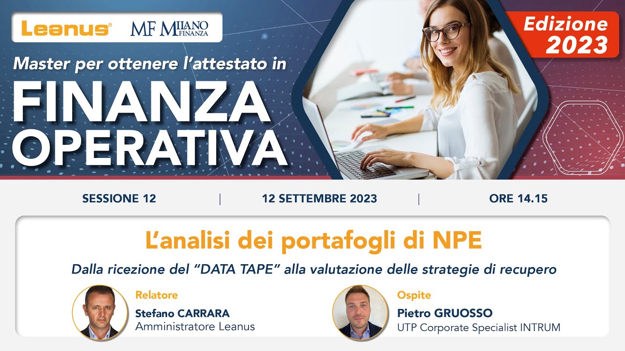 L'analisi dei Portafogli di NPE -1