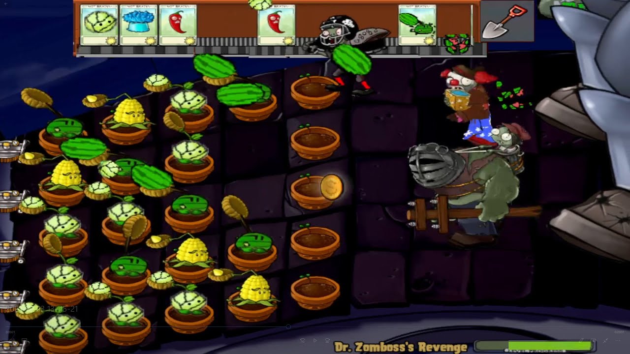 Plants vs Zombies Mod lnsaniquarium Deluxe 0.1.8.9 - Dr.Zomboss's Revenger