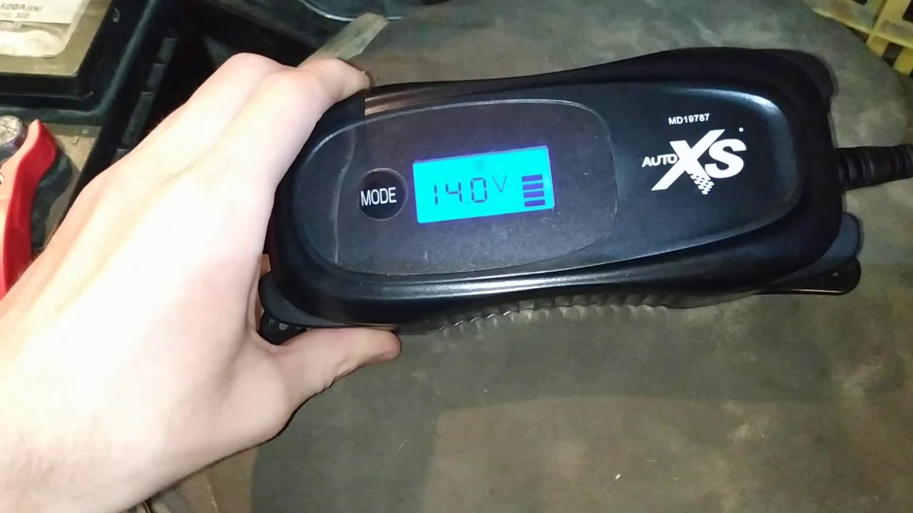 AutoXS Car Battery Charger MD19787 (Testing in Use) | Aldi aut&oacute;s t&ouml;ltő