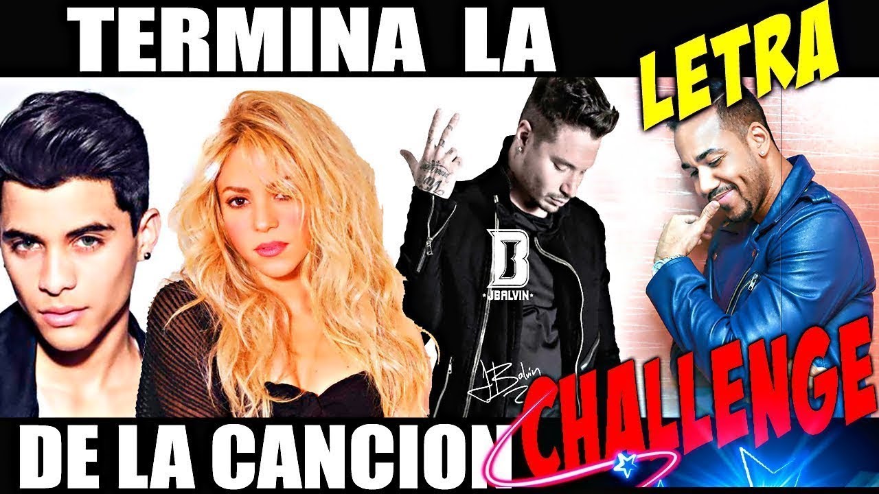 TERMINA LA LETRA DE LA CANCIÓN CHALLENGE 📻🎤🅰🚩😃