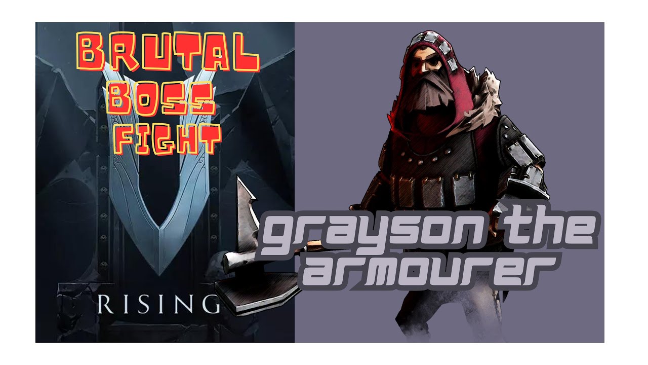 V Rising | Grayson the Armourer | Brutal Difficulty