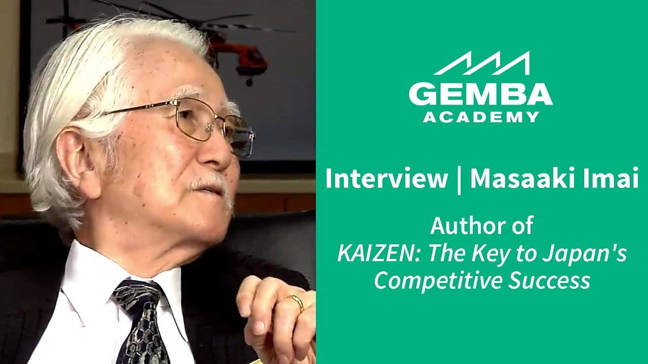 Masaaki Imai, Author of KAIZEN: The Key to Japan's Competitive Success, Interview