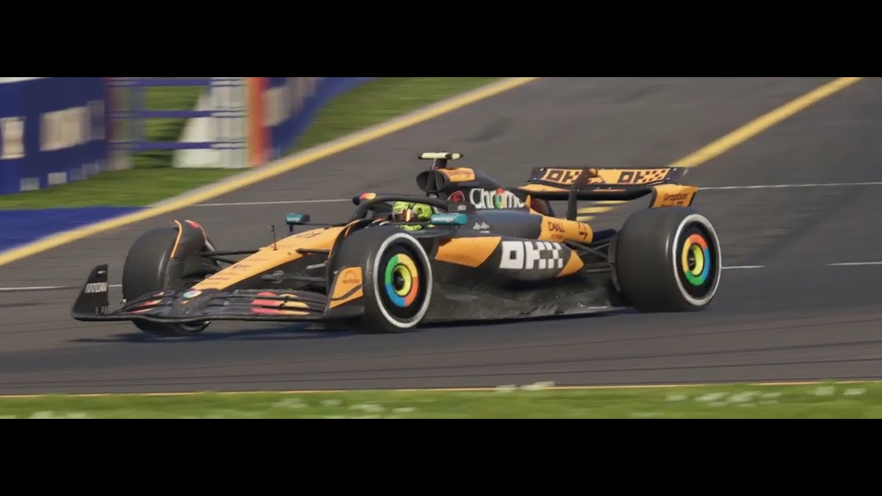 F1 25 Career Lando Norris #1 Melbourne