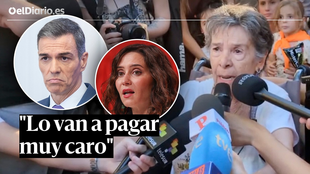 Maricarmen (87 a&ntilde;os) se&ntilde;ala al Gobierno tras retrasarse su desahucio: 