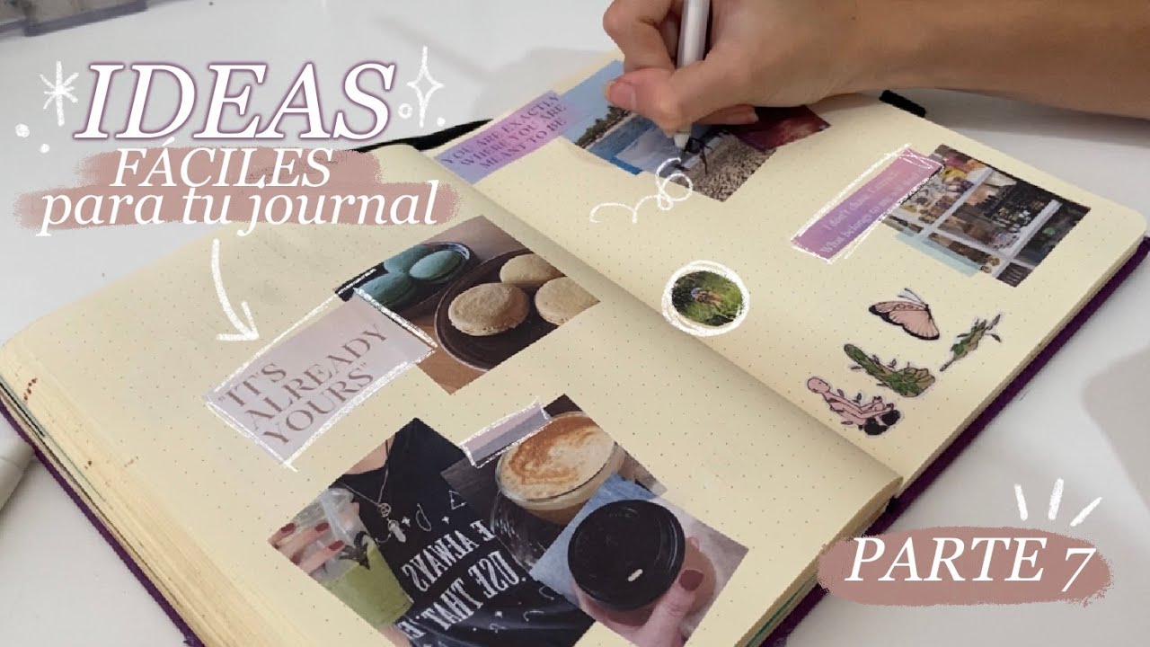 ideas fáciles para tu journal ∞♡*♥(pinterest aesthetic) parte 7