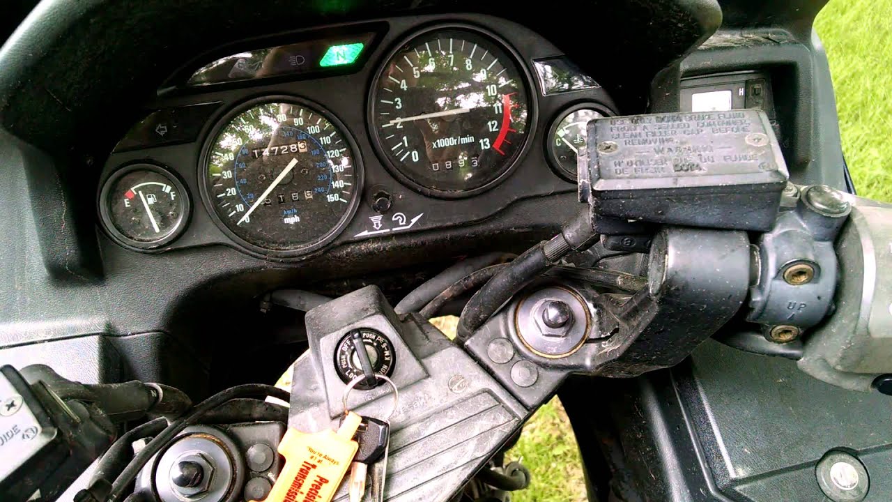 Cold Start Kawasaki Concours zg1000