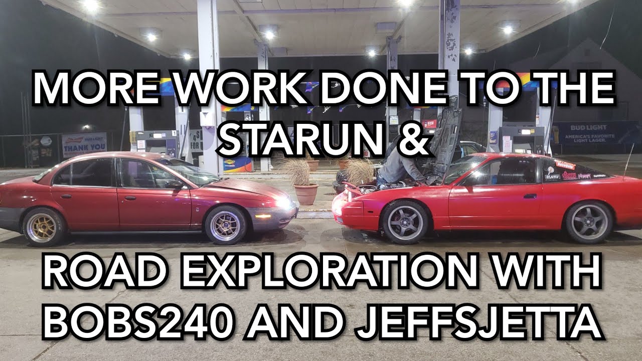 The Starun 96 Saturn SL1 Gets Some More Work + Mk2 Jetta & S13 Cruise Around