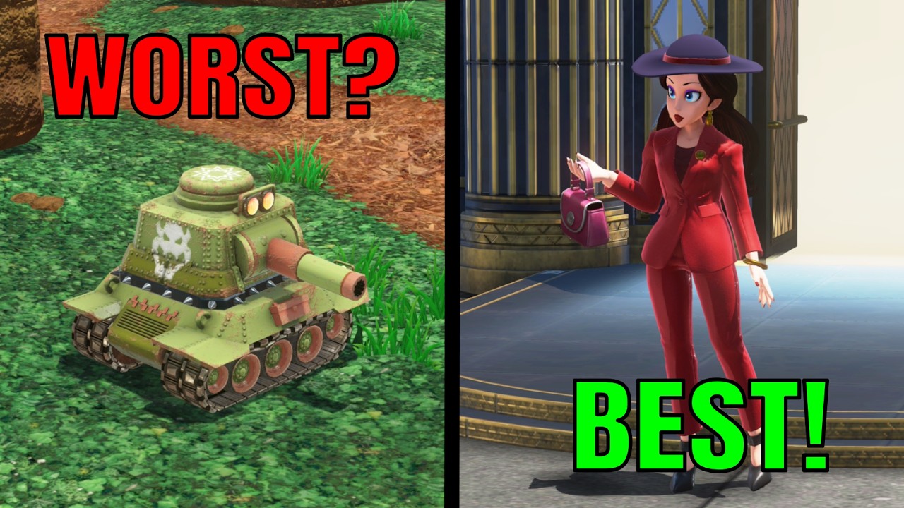 Mario Odyssey Characters if They Were Pets RANKED