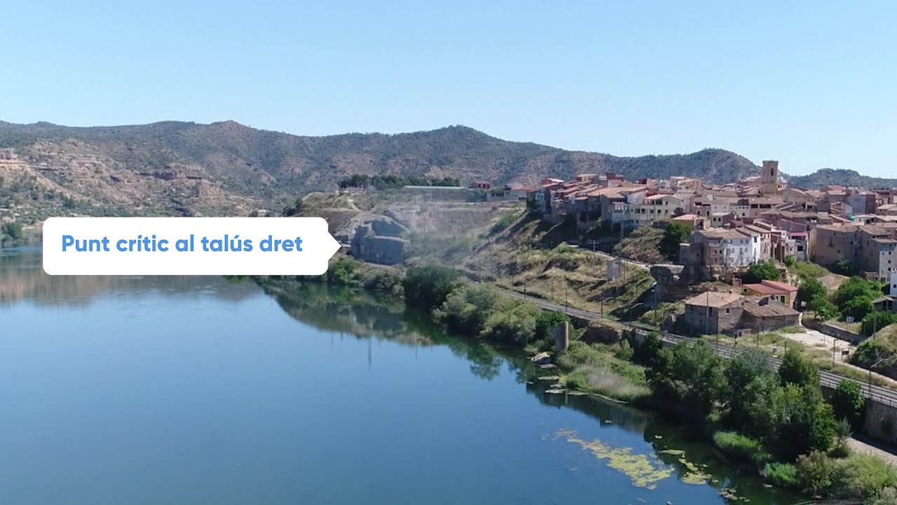 La Ribera d’Ebre té dos punts crítics a la línia R-15