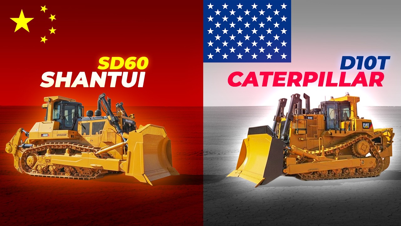 Катамаран Cat D-10T под давлением | Сравнение катеров Shantui SD-60C5